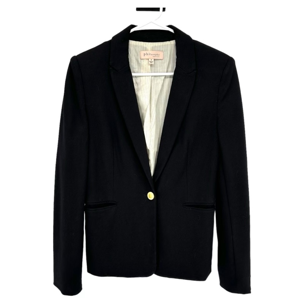 Philosophy | Women’s 6 Classic Black Blazer